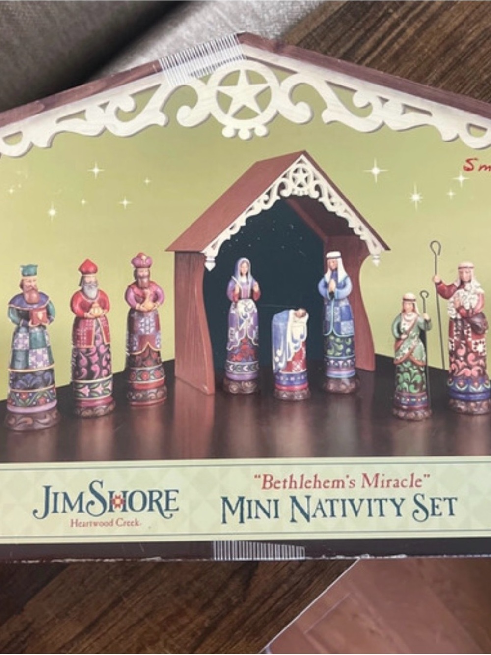 Jim Shore Mini Nativity Set - Bethlehem’s Miracle
